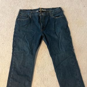 Men’s carhartt Relxed fit, FLEECE lined jeans size 42x30